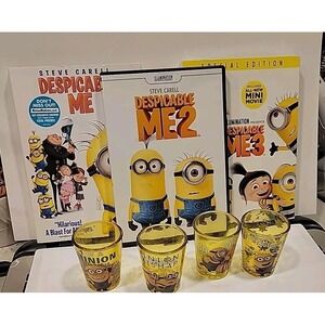 Illuminatiion Presents Despicable Me 1, 2, 3 & Minion Shot Set